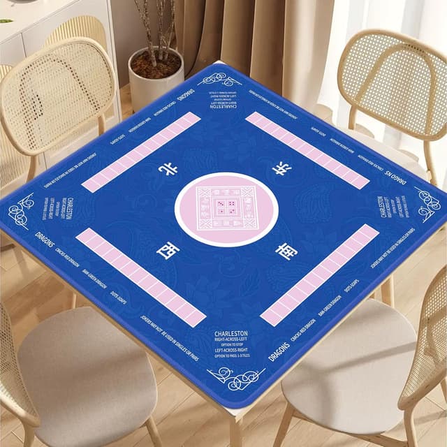 Thumbnail 4 de 2F22E Mahjong Mat 32.4x32.4 Inch gaming mat 🧩