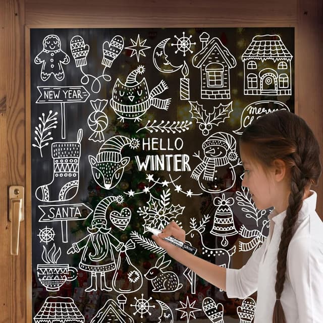 Thumbnail 6 de Maqhpu Weiß Kreidestifte Set 6 Stück, 1mm–6mm