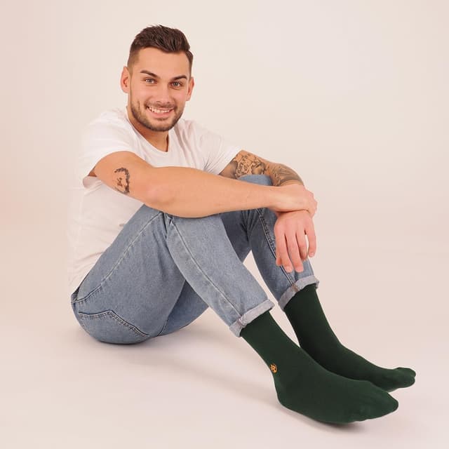 Detalle de Socks For Plants Bambussocken (4er-Pack) – Anti-Schweiß Sportsocken für Damen & Herren, Größe 35–46