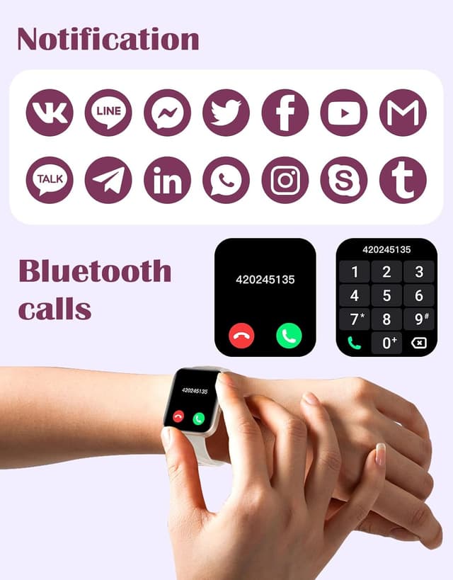 Thumbnail 2 de RUIMEN Reloj Inteligente 1,85 Pulgadas