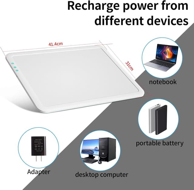 Thumbnail 5 de TOHETO A3 Rechargeable LED Light Pad