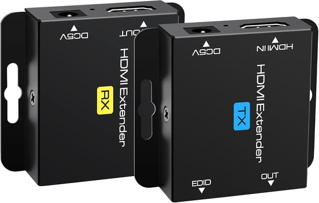 Detalle de VEDINDUST HDMI Extender Over Cat5e/6/7 con EDID e tecnologia POC fino a 60 m