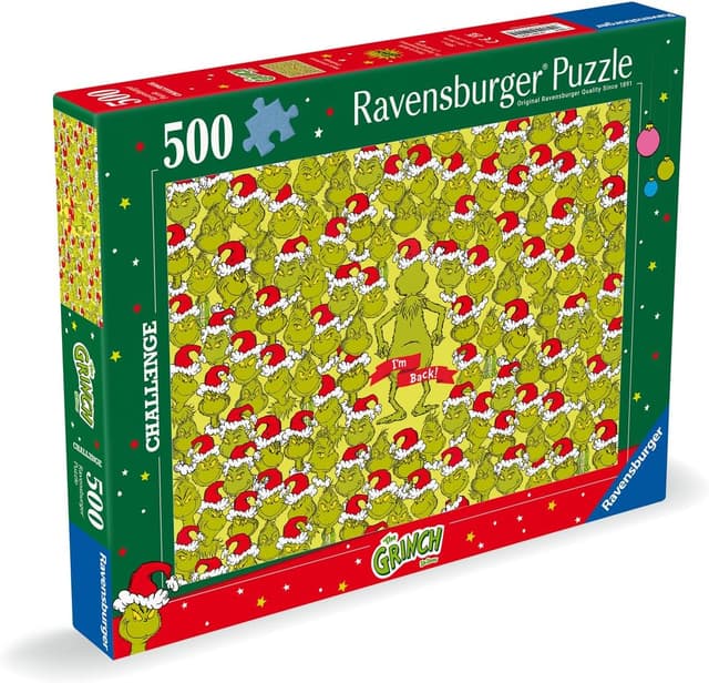Detalle 2 de Ravensburger Puzzle 500 pièces Le Grinch
