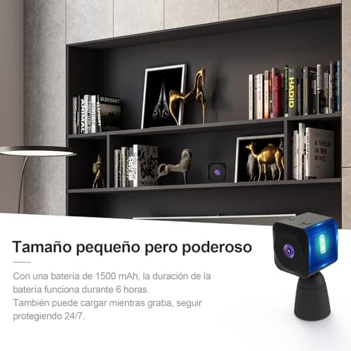 Detalle 2 de AOBOCAM Q18 cámara espía 4K mini WiFi
