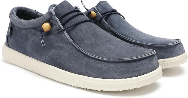 Detalle de WALK IN PITAS WP150 Wallabi Washed (Periscope) mocasines sin cordones para hombre y mujer
