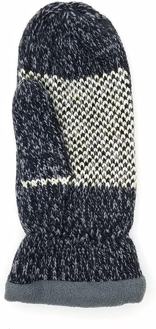 Thumbnail 2 de BRUCERIVER Schneeflocke Strickhandschuhe 1️⃣0️⃣0% Acryl