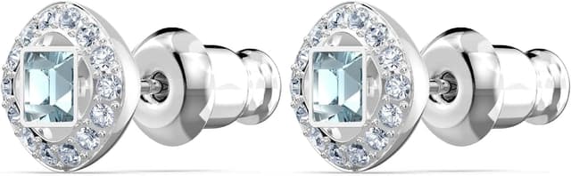 Detalle de Swarovski Una Angelic pendientes botón azules ✨🪄