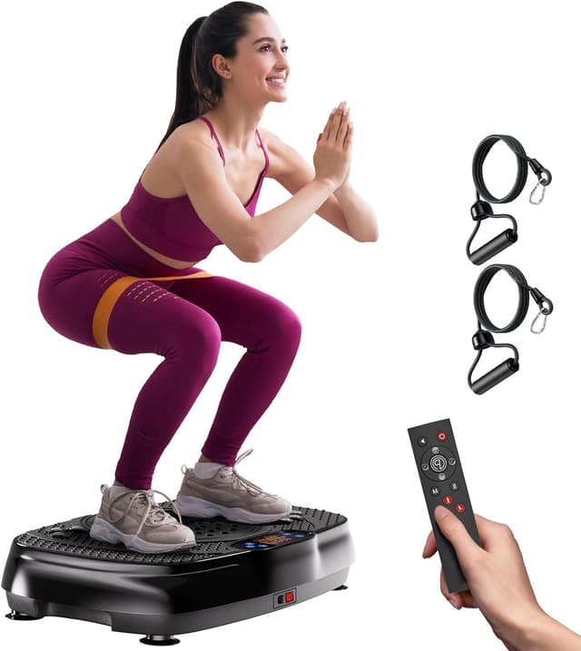 Detalle de TISSCARE Vibration Plate 400lb Home Fitness