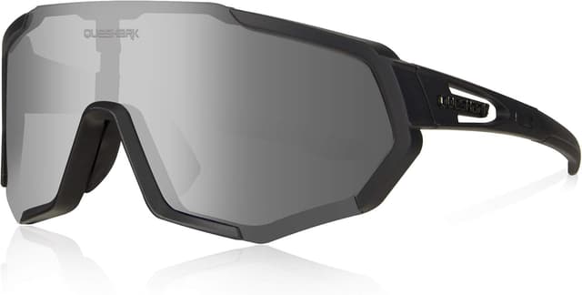 Thumbnail 6 de Queshark Occhiali da ciclismo polarizzati TR90 con 3 lenti intercambiabili anti-UV400