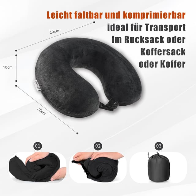 Thumbnail 5 de Egret Memory Foam Nackenhörnchen 360° Unterstützung