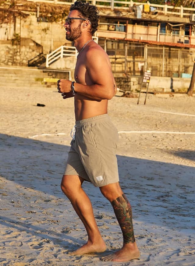 Thumbnail 3 de JMIERR Corduroy Shorts Herren 100% Polyester