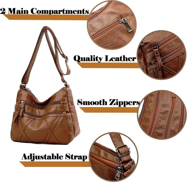 Detalle 1 de Gladdon Multi pocket cross-body bag