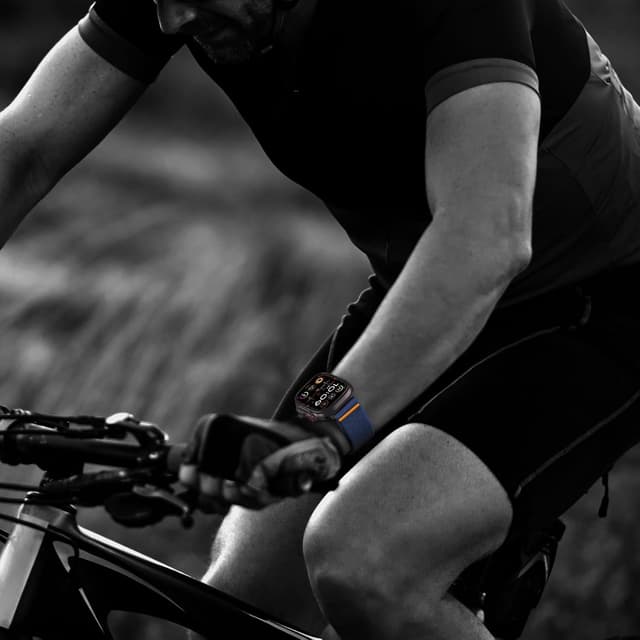 Detalle 2 de SOLOLUP Stretchy Magnetic Straps for Apple Watch (Elastic Solo Loop Nylon) for 11/10/9/8/7/6/5/4/3/2/SE