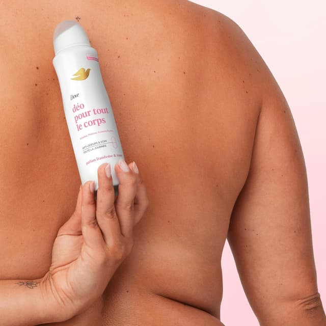 Thumbnail 3 de Dove Déodorant spray Framboise & Rose 2×150 ml