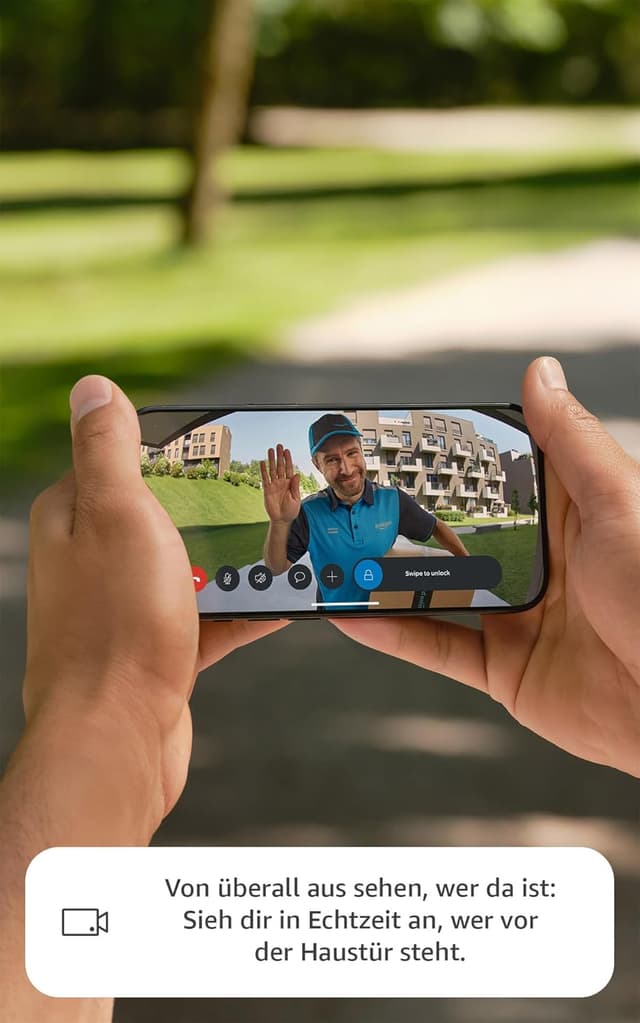 Detalle de Ring Intercom Video (2025 Release) – Gegensprechanlage mit Video-Streaming, virtuellen Schlüsseln & Fernzugriff zur Selbstinstallation