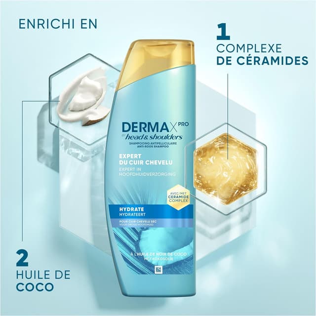 Thumbnail 1 de Head & Shoulders shampoing hydratant 250ml