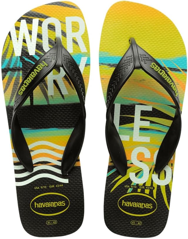 Detalle 2 de Havaianas Surf infradito da uomo nero/bianco