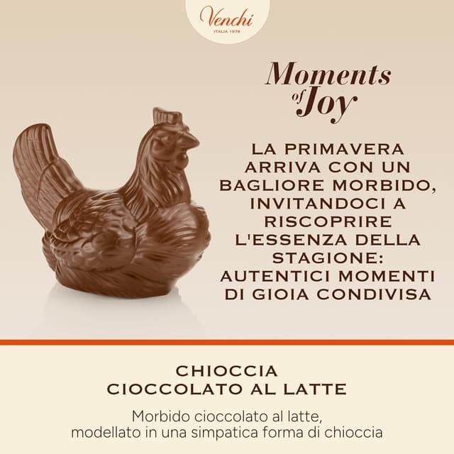 Detalle de Chioccia di cioccolato Venchi 100 g