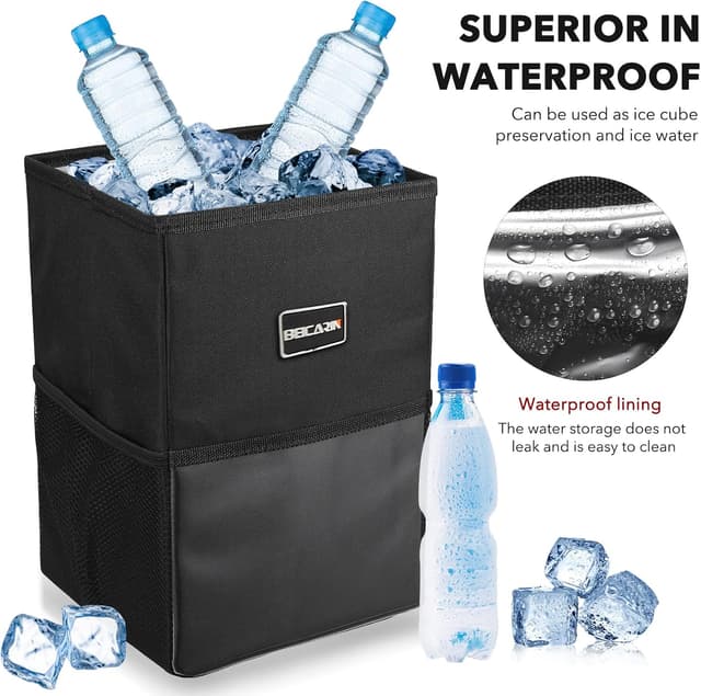 Thumbnail 4 de Beicarin Auto-Mülleimer wasserdicht 19,1 cm