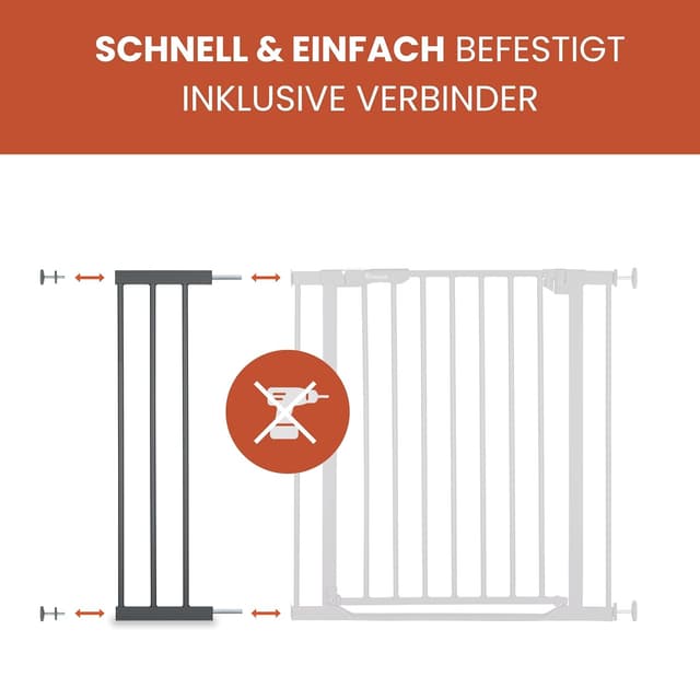 Thumbnail 3 de hauck 21cm Verlängerung Türgitter 🚪