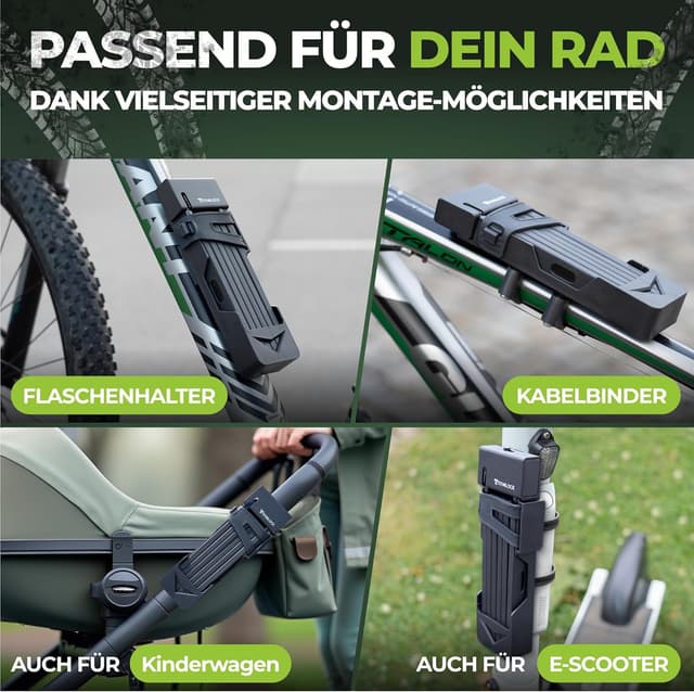 Thumbnail 5 de TITANLOCK Faltschloss 100 cm 🔐