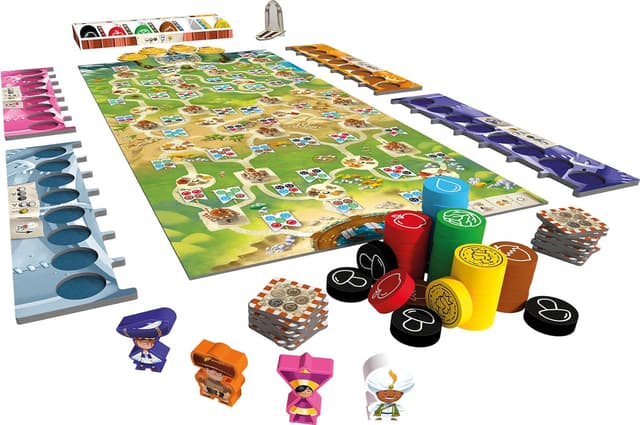 Detalle de Asmodee Splendor Kids – Space Cow : jeu de stratégie famille dès 6 ans (2 à 4 joueurs)