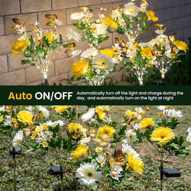 Thumbnail 5 de TopVelo Solar Garden Light 120 LEDs 4-Pack