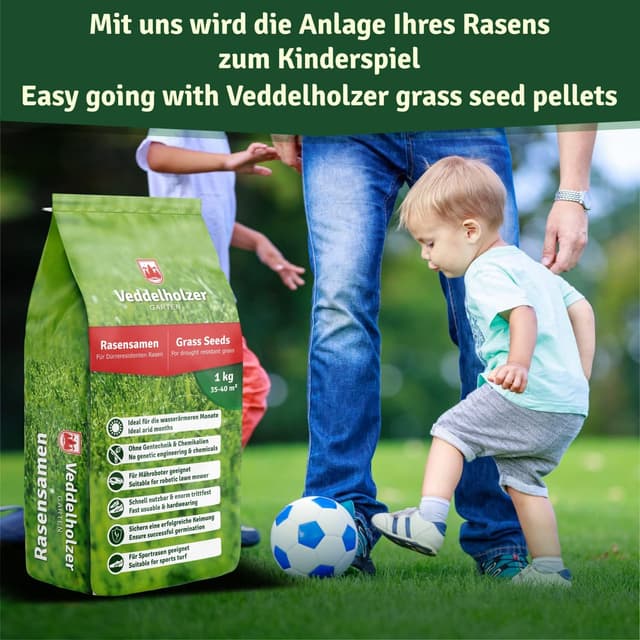 Thumbnail 4 de Veddelholzer Rasensamen 1 kg für 35–40 m²