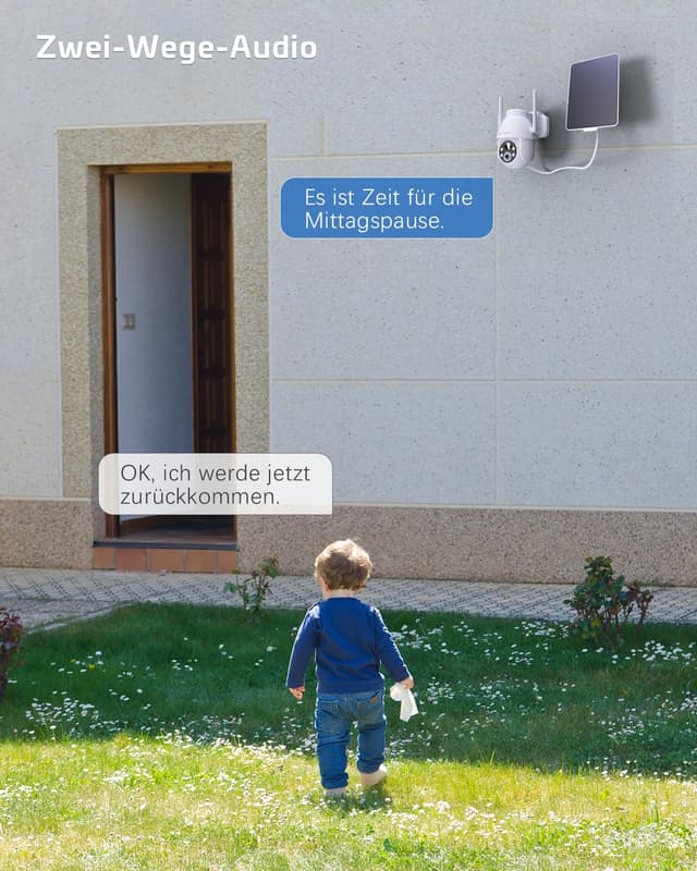 Thumbnail 6 de COCOCAM 2K Außen-Akku-WLAN-Kamera mit AI-Erkennung
