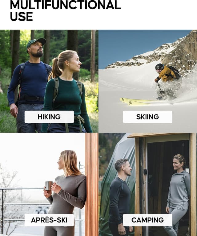 Detalle de Danish Endurance Merino thermal top 180g