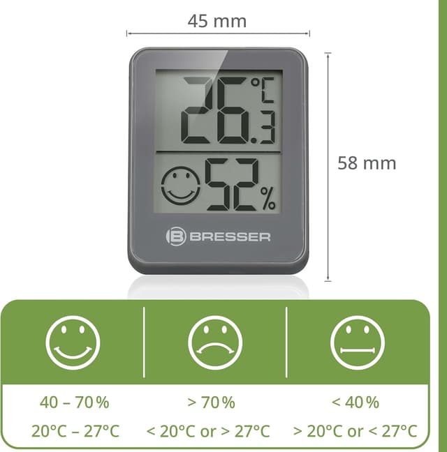 Thumbnail 4 de Bresser 3er Set Raumthermometer Hygrometer