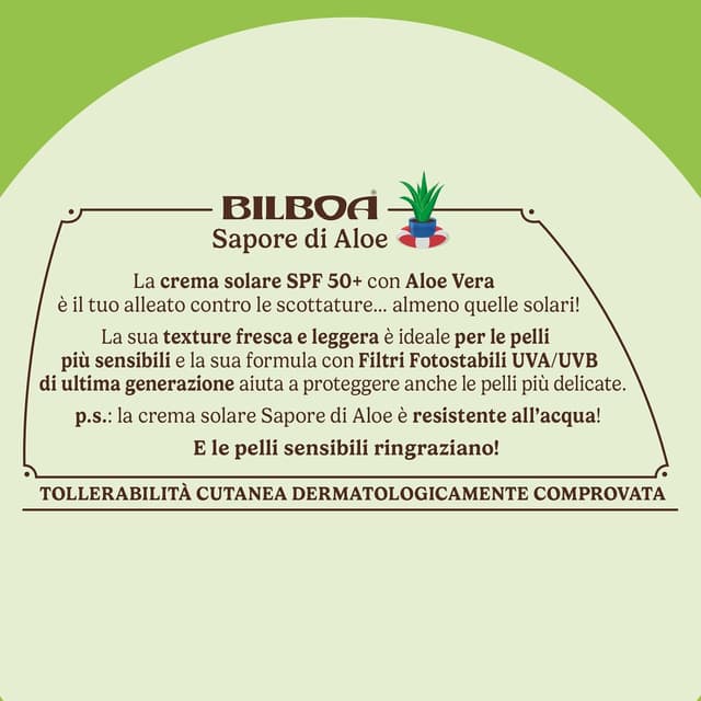 Thumbnail 2 de Bilboa Sapore di Aloe SPF50+ 250 ml