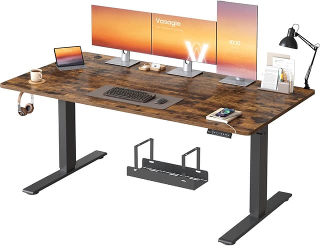 Detalle de VASAGLE LSD146KD02 Bureau électrique réglable 160×80 cm
