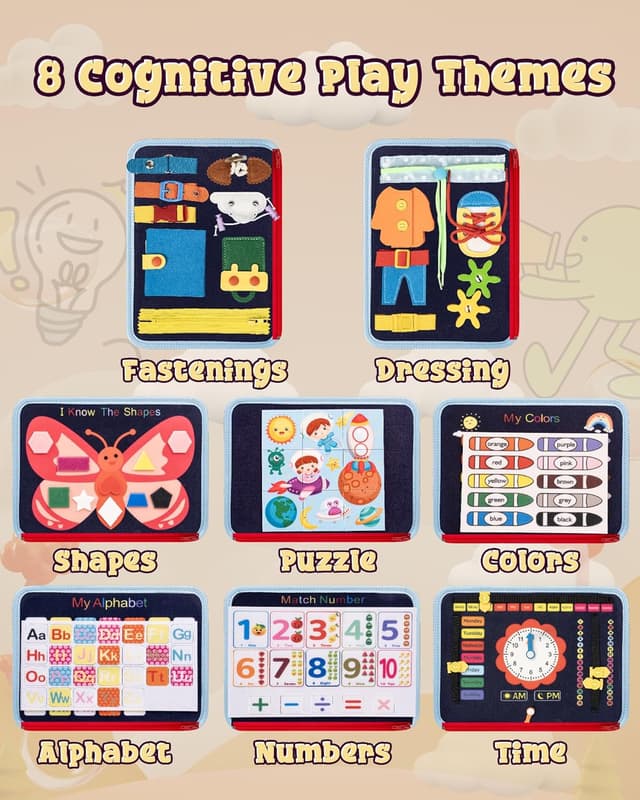 Thumbnail 2 de BZGG Montessori Busy Board Ocean World