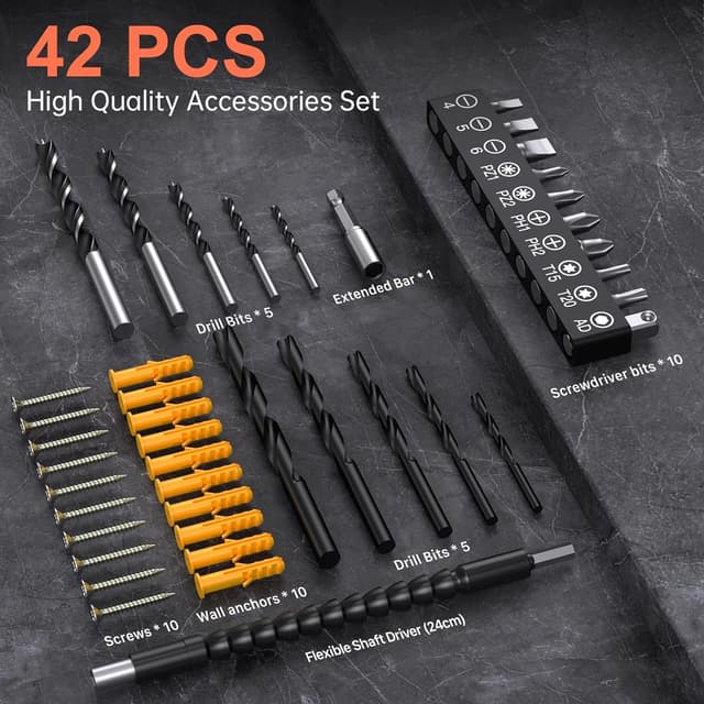 Thumbnail 6 de VIWKO Cordless Drill 20V Kit