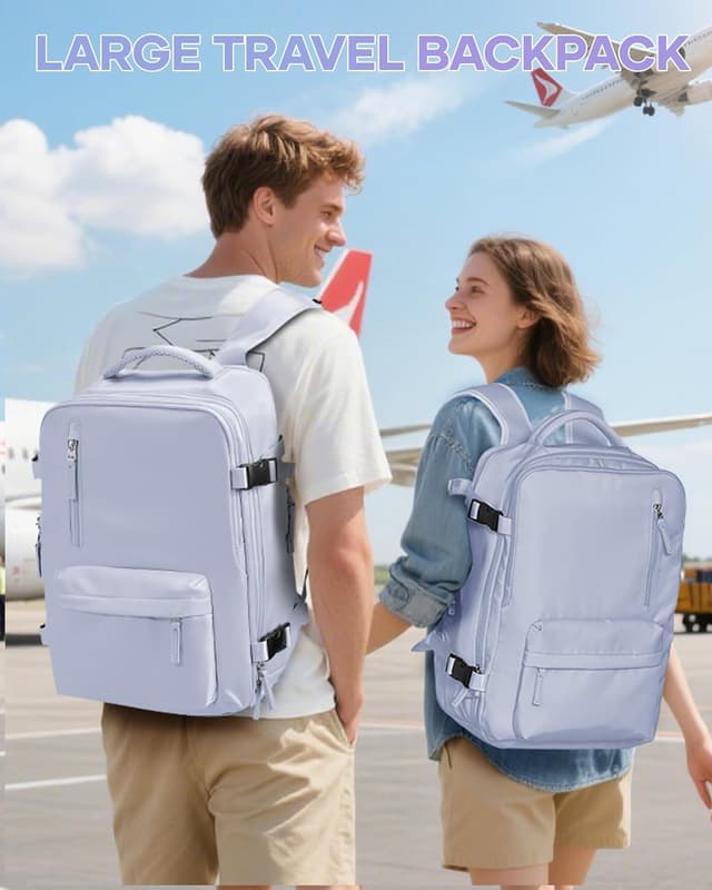 Detalle 2 de SZLX sac à dos de voyage sous vide 40x30x20 avec pompe et compartiment ordinateur 14 pouces