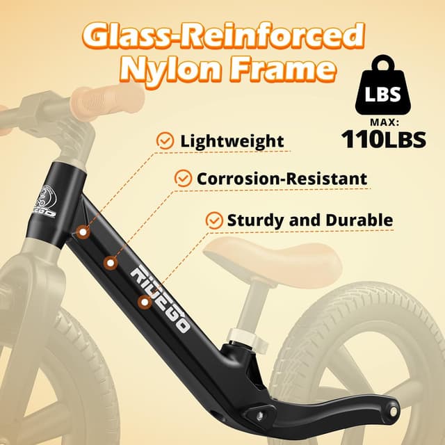 Thumbnail 2 de Ridego 14 Inch Balance Bike for Kids