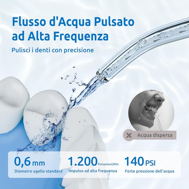 Detalle de SYNHOPE idropulsore dentale cordless 1200