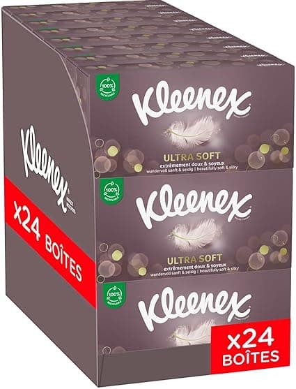 Imagen de Kleenex Ultrasoft Pañuelos de Papel ‣ 24x64 unidades en OfertitasTOP