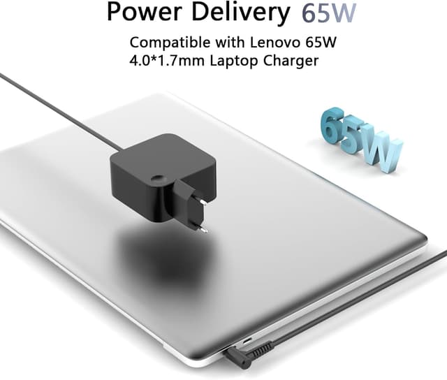 Thumbnail 6 de 65-Watt Laptop-Netzteil Ladegerät für Lenovo IdeaPad & Yoga (mit 4,0 x 1,7 mm Stecker)