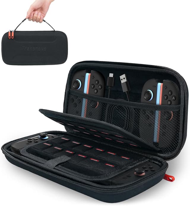 Detalle 2 de Custodia Switch 2 Transnovo 24 slot rigida