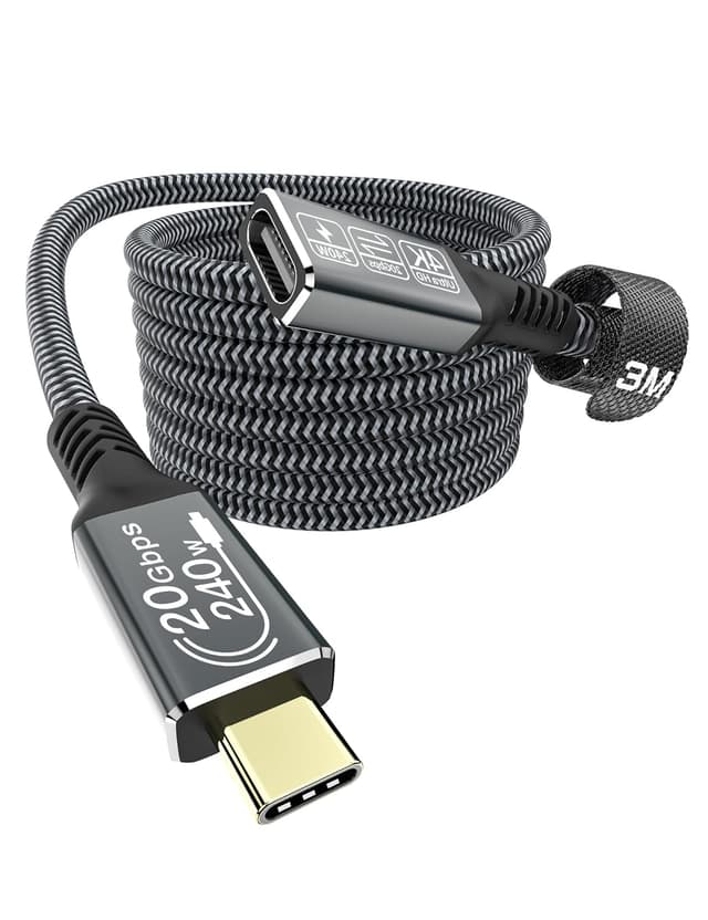Detalle de CAKOBLE USB-C extension cable 3m