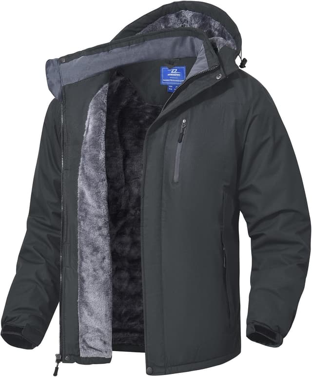 Detalle de SPOSULEI Mens Skiing Jacket Waterproof Windproof