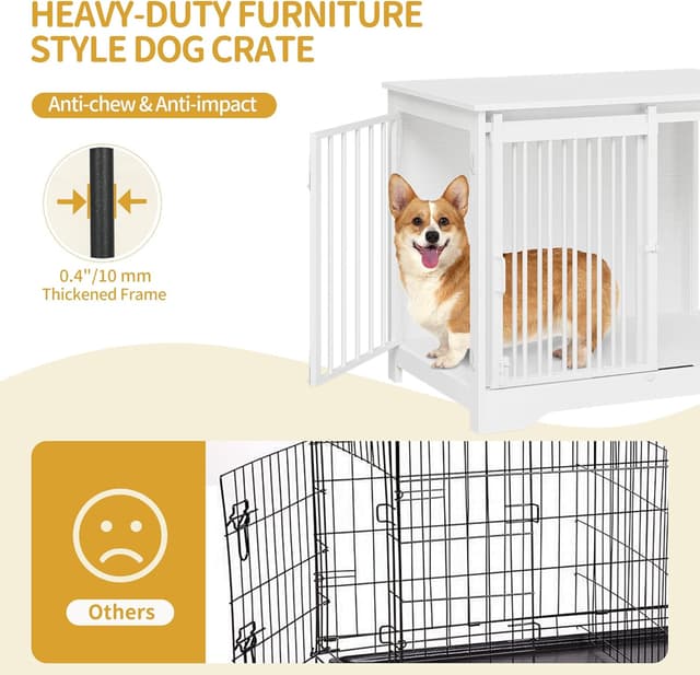 Thumbnail 3 de Hzuaneri DFC83613W jaula para perros 81 cm