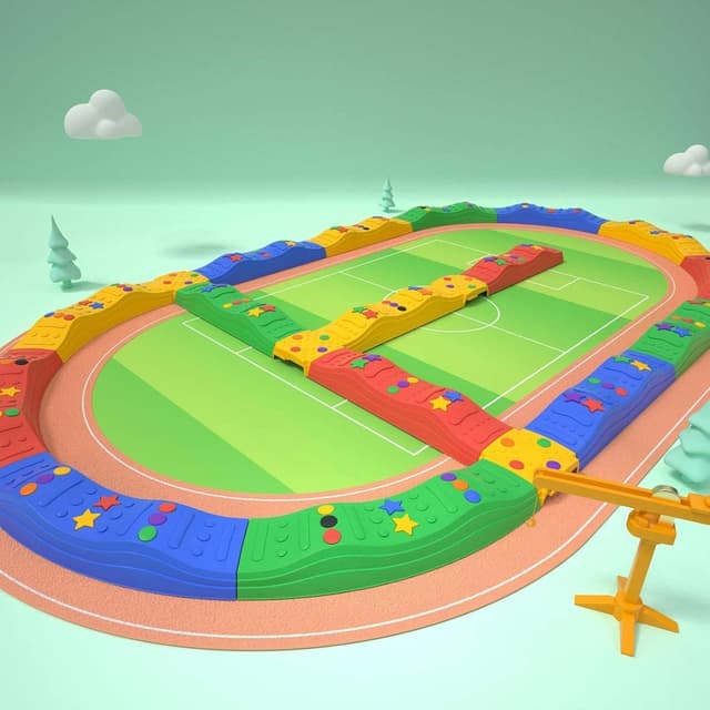 Imagen de MOCUTEEN Kids Balance Beam 20 pcs Set en OfertitasTOP