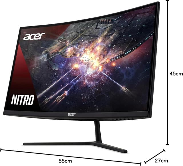 Detalle 2 de Acer Nitro EI322QURP — Écran PC gaming incurvé 31,5" WQHD 165 Hz FreeSync Premium Pro