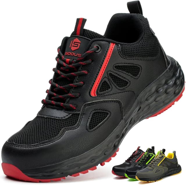 Imagen de ISOOUS Sicherheitsschuhe Leicht mit Kunststoffkappe en OfertitasTOP