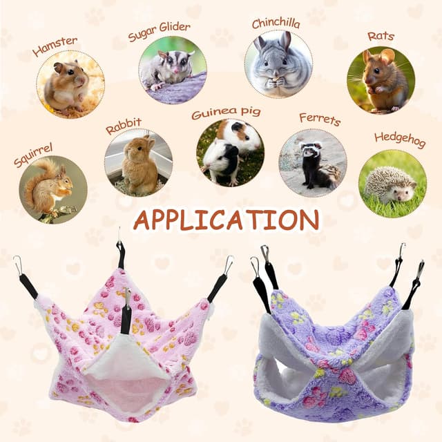 Detalle de JJQHYC 2 Pack Rat Hammock Double Layer