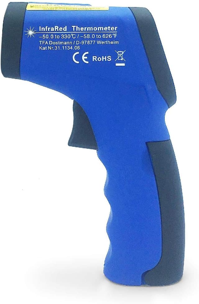 Detalle de TFA Dostmann ScanTemp330 (31.1134.06) — Thermomètre infrarouge pour surfaces sans contact