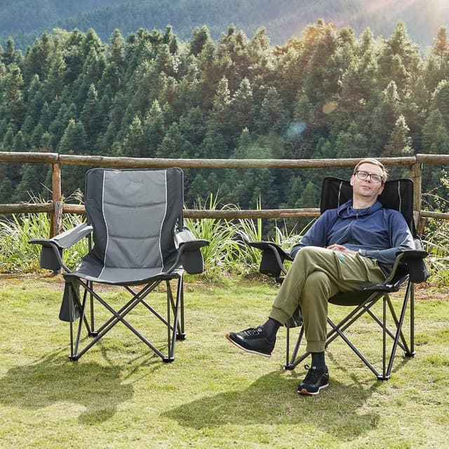 Thumbnail 1 de TIMBER RIDGE Camping Chair 200kg